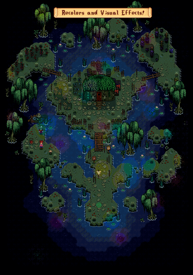 Distant Lands - Witch Swamp Overhaul mod